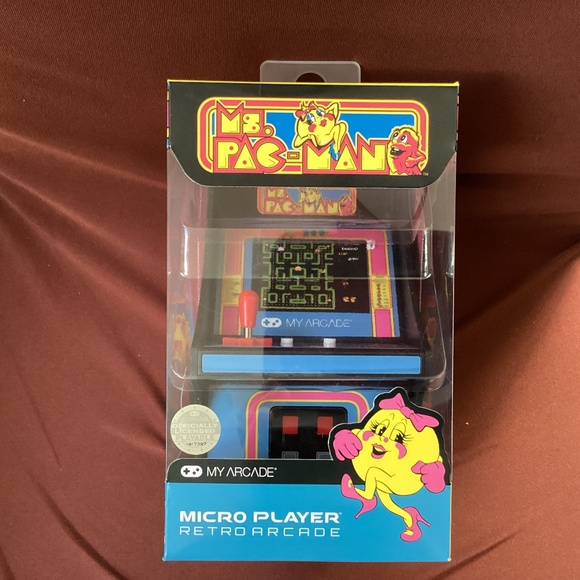 My Arcade Ms. Pac-Man Micro Player Retro Arcade New - Picture 1 of 9